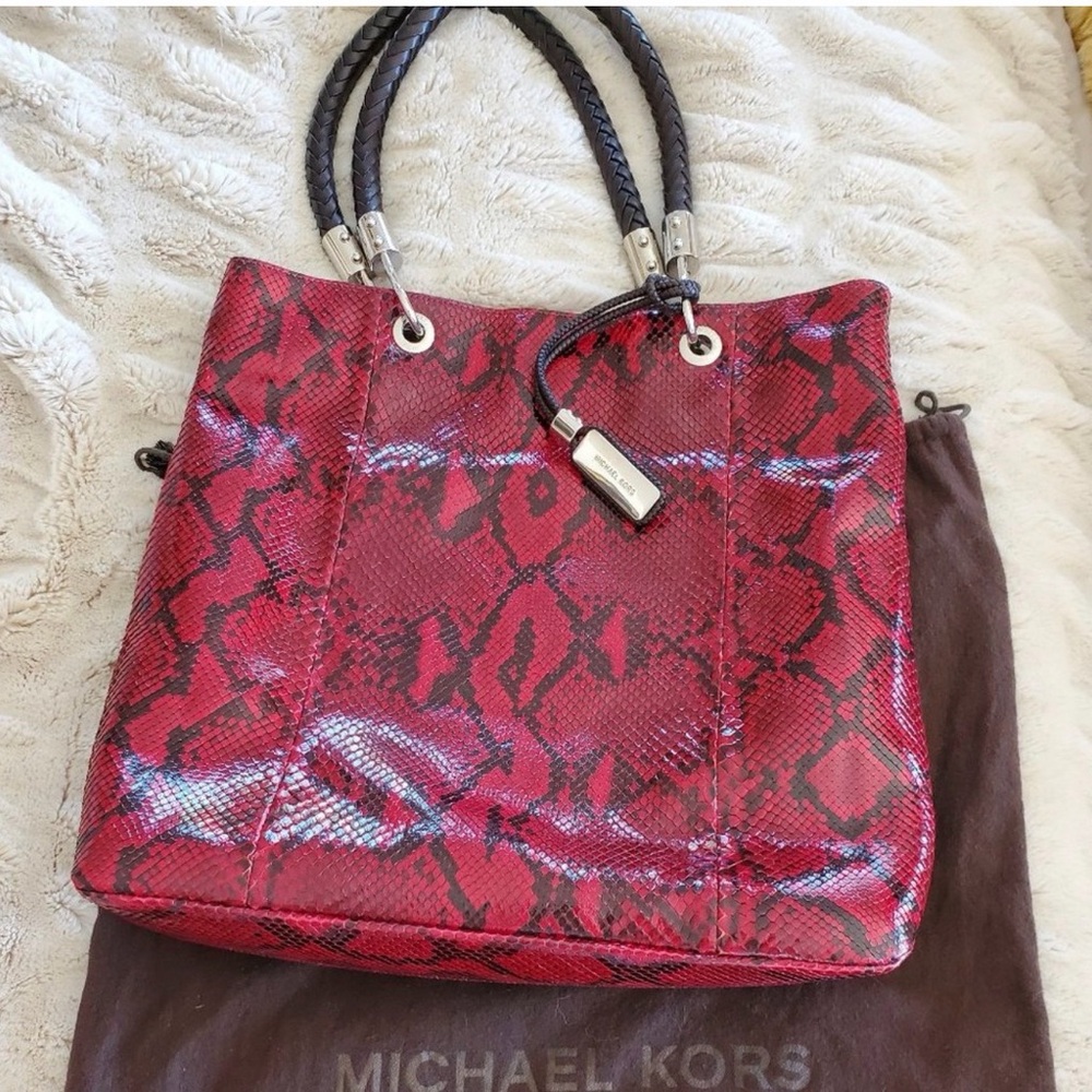 Michael Kors Collection python RARE - Picture 1 of 10